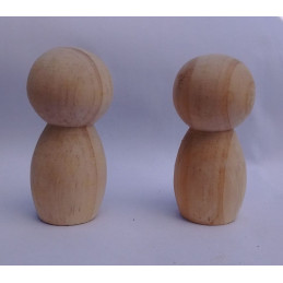 CASAL DE BONECO COM 6 CM DE...