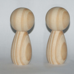 CASAL DE BONECO COM 9 CM DE...