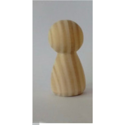 1 BONECO COM 6 CM DE ALTURA...