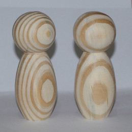 CASAL DE BONECO COM 11,5 CM...